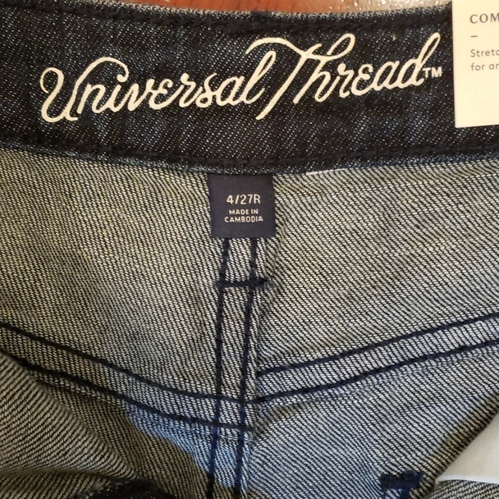 UNIVERSAL Thread High Rise Shortie Shorts Cut Offs - Picture 4 of 8